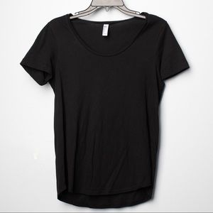 American Apparel tee- black- XS